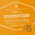 How to Monetize your Food Blog