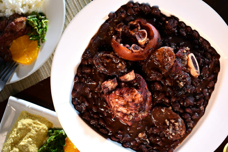 Feijoada Brazilian black bean stew