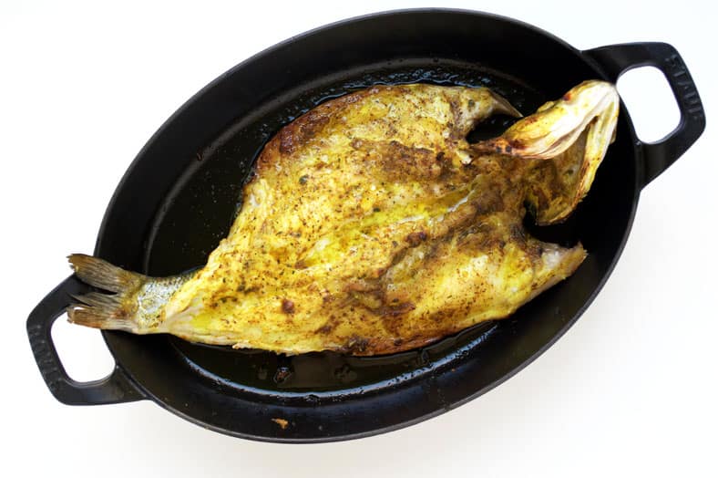 Turmeric fish, marinated fish, grilled fish