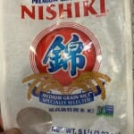 premium short grain rice made by japanese brand nishiki