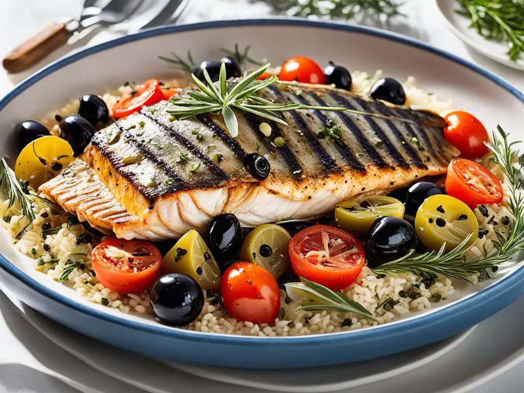 Mediterranean Grouper with Tomatoes and Olives