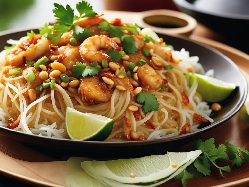 Rice noodle stir-fry, the essence of Pad Thai