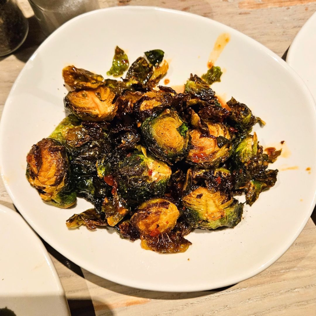 braised brussel sprouts with bacon