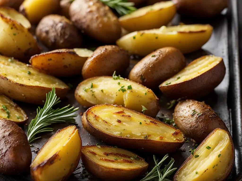 roasted fingerling potatoes with rosemary 