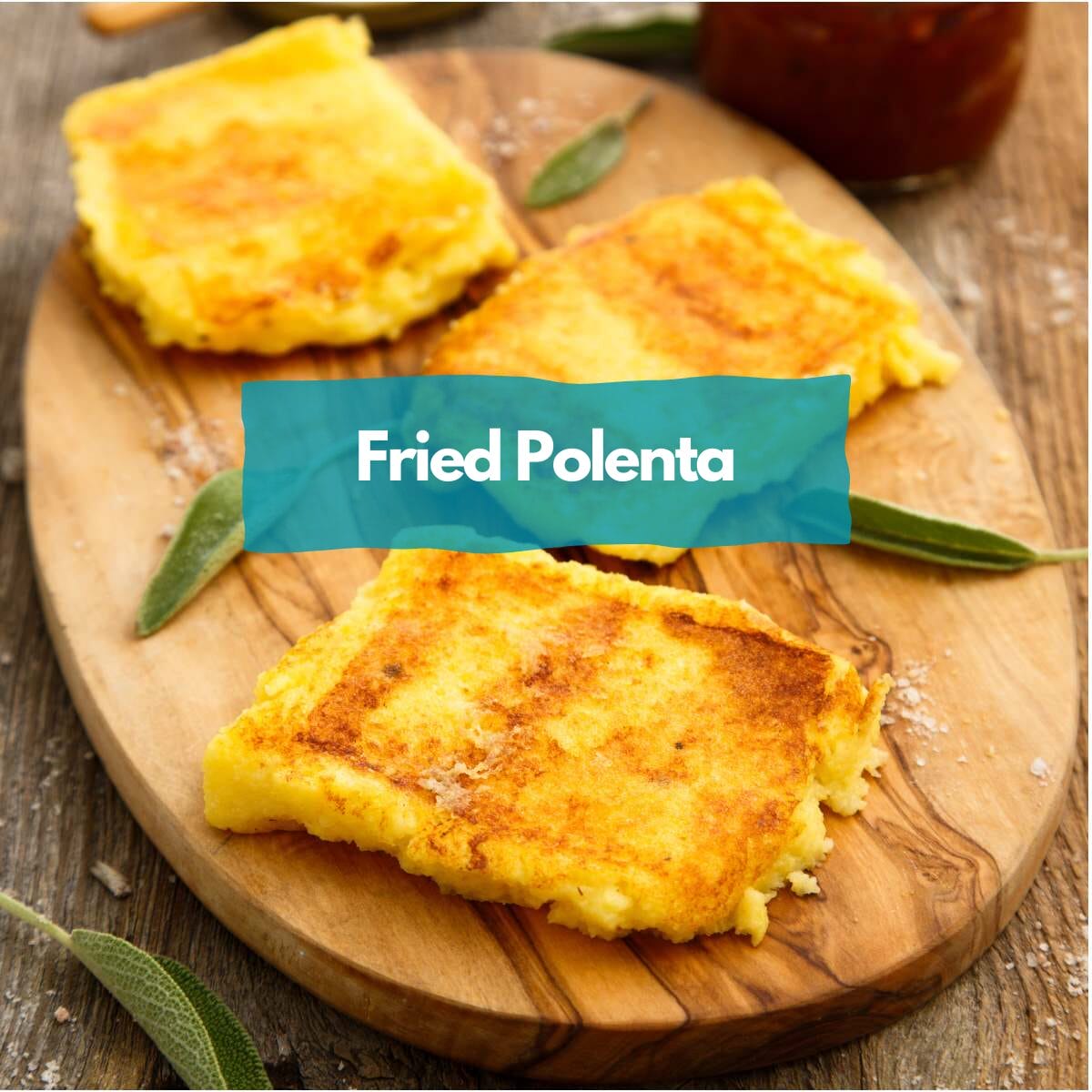 Fried polenta