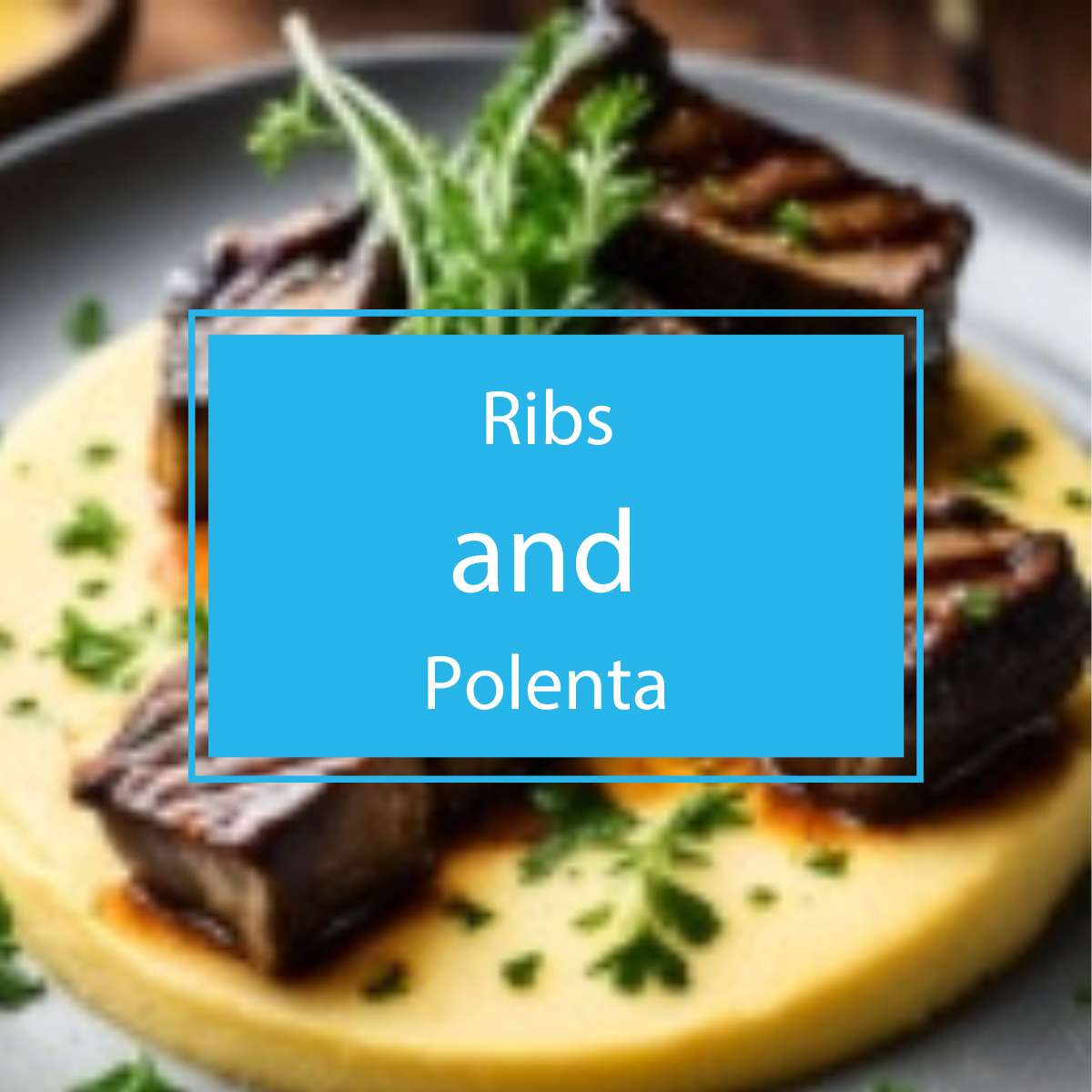 Short ribs and polenta