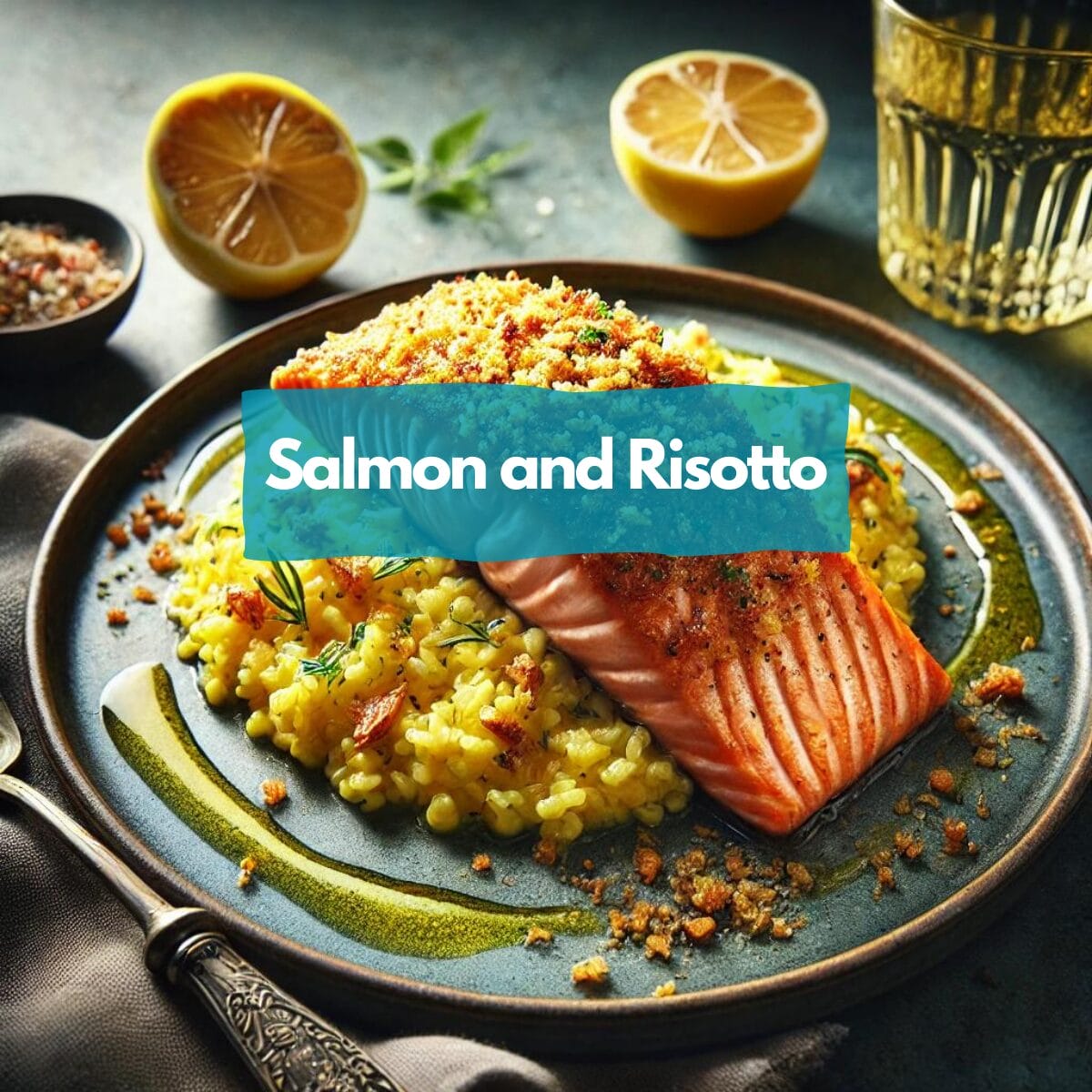 Salmon and Risotto