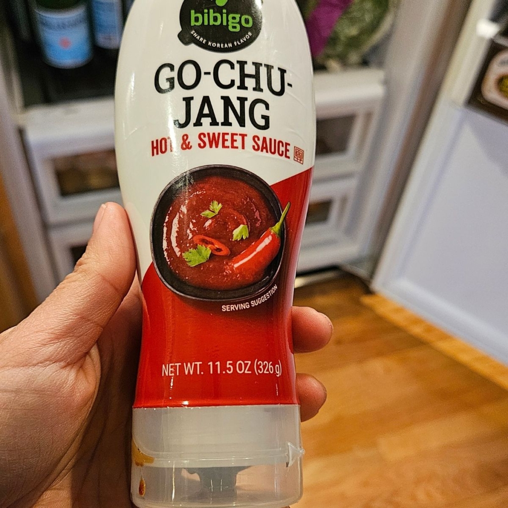 gochujang also available in a squeeze tube