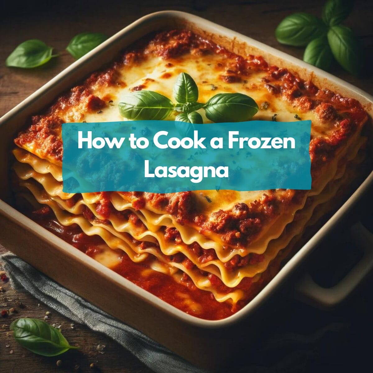 How to Cook a Frozen Lasagna