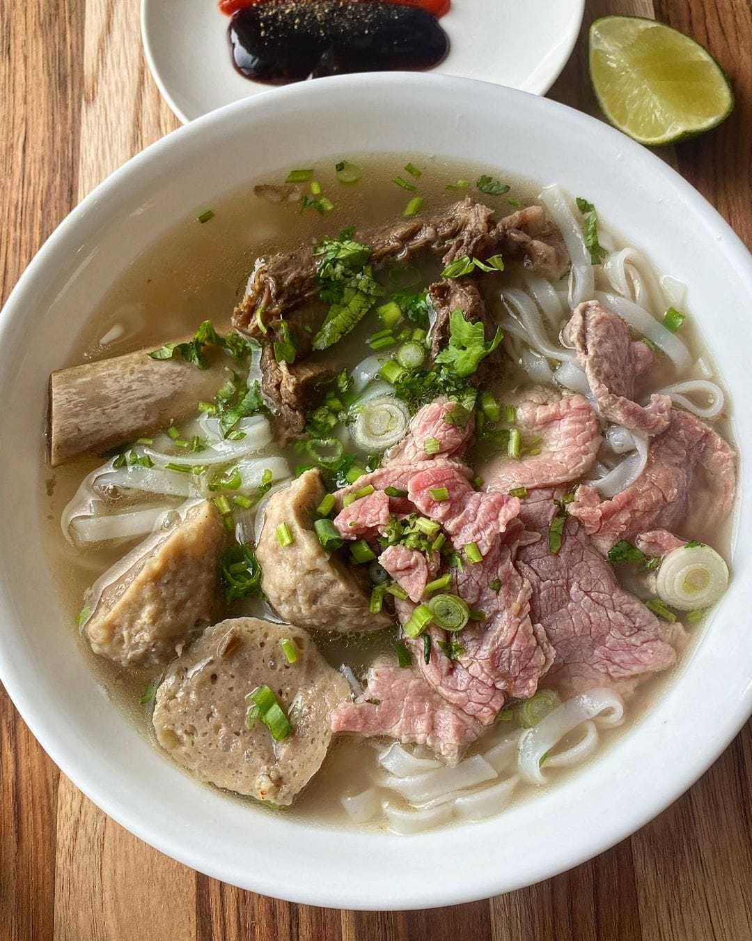 A photo of Pho Noodles by Thuy